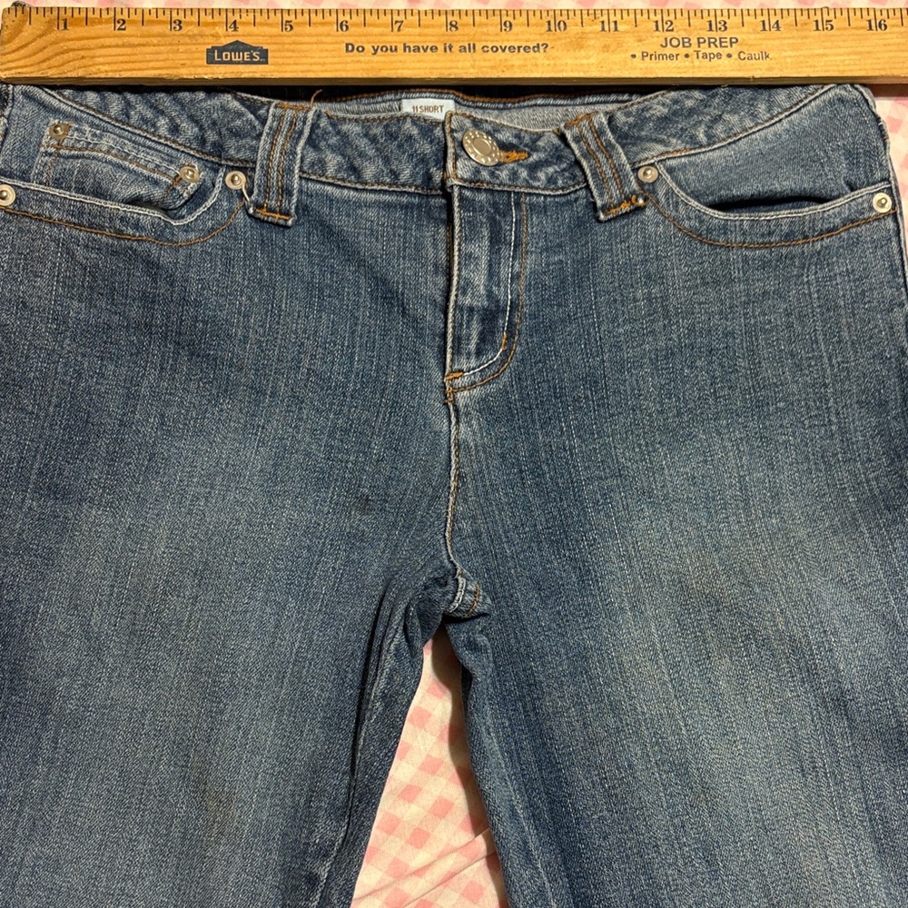 So Wear It Declare It Women's Blue  9 IN HIGH RISE BUTTOM OF CUFF IS 20 IN ROUND